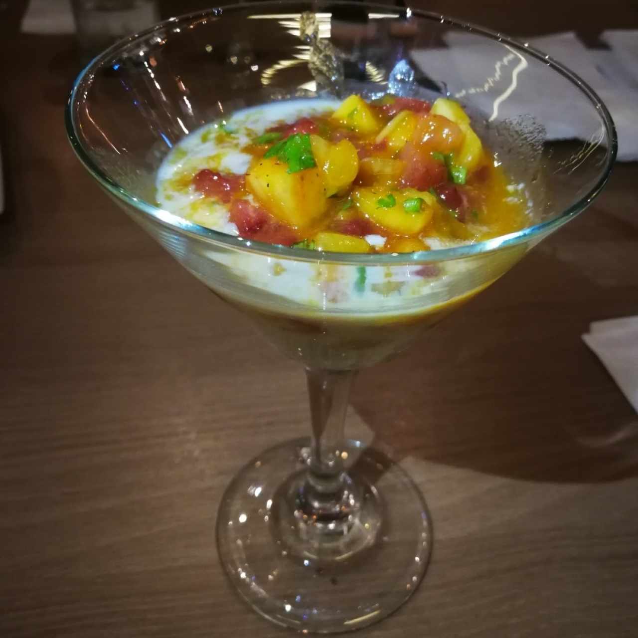 Postres - Ceviche de Frutas