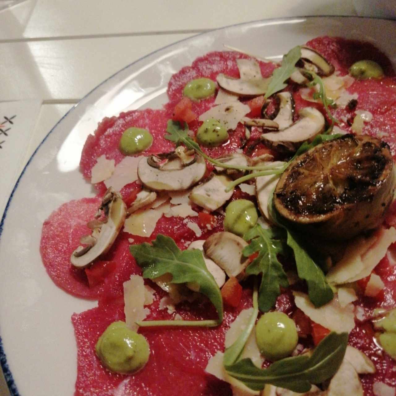 Carpaccio Di Manzo