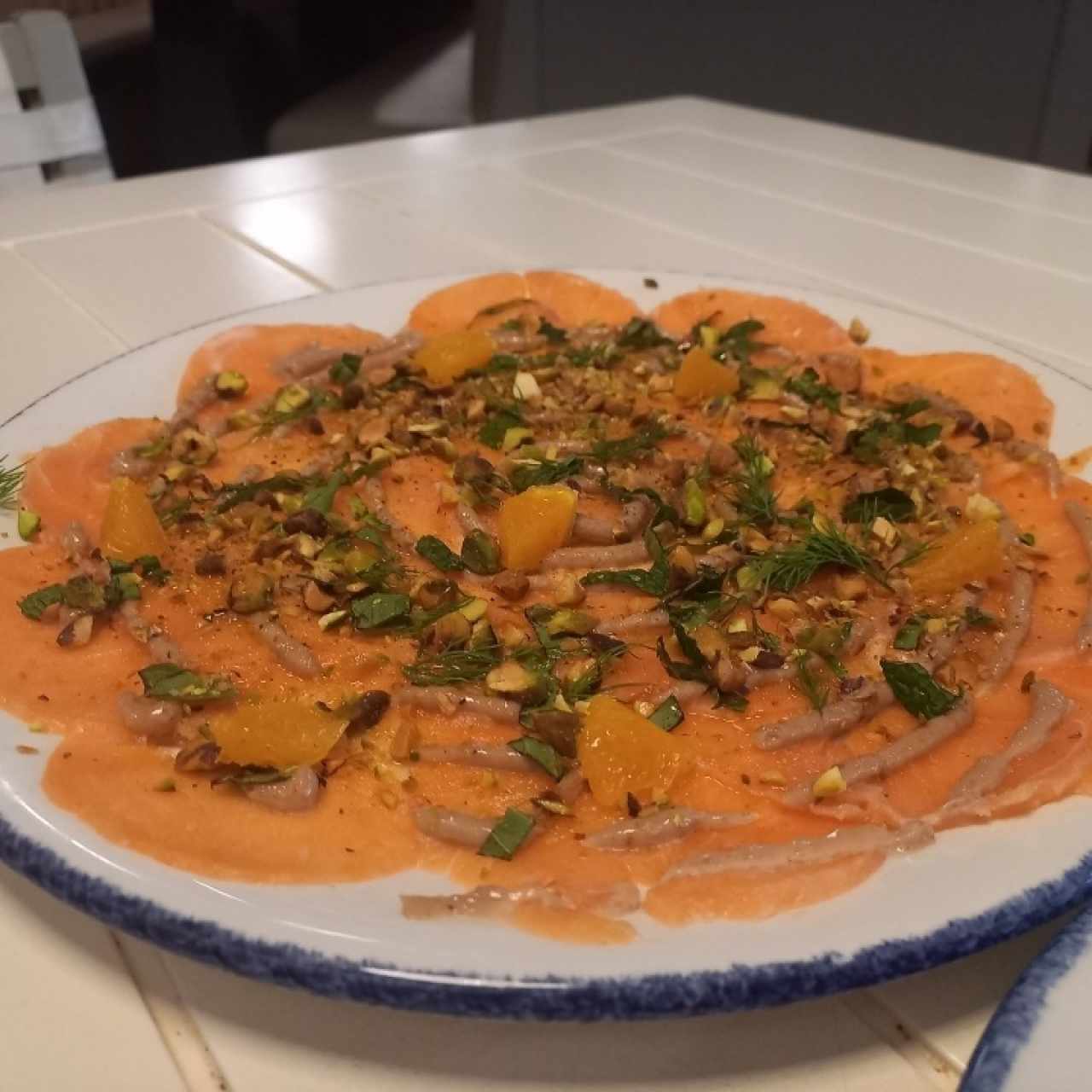 Carpaccio Di Salmone