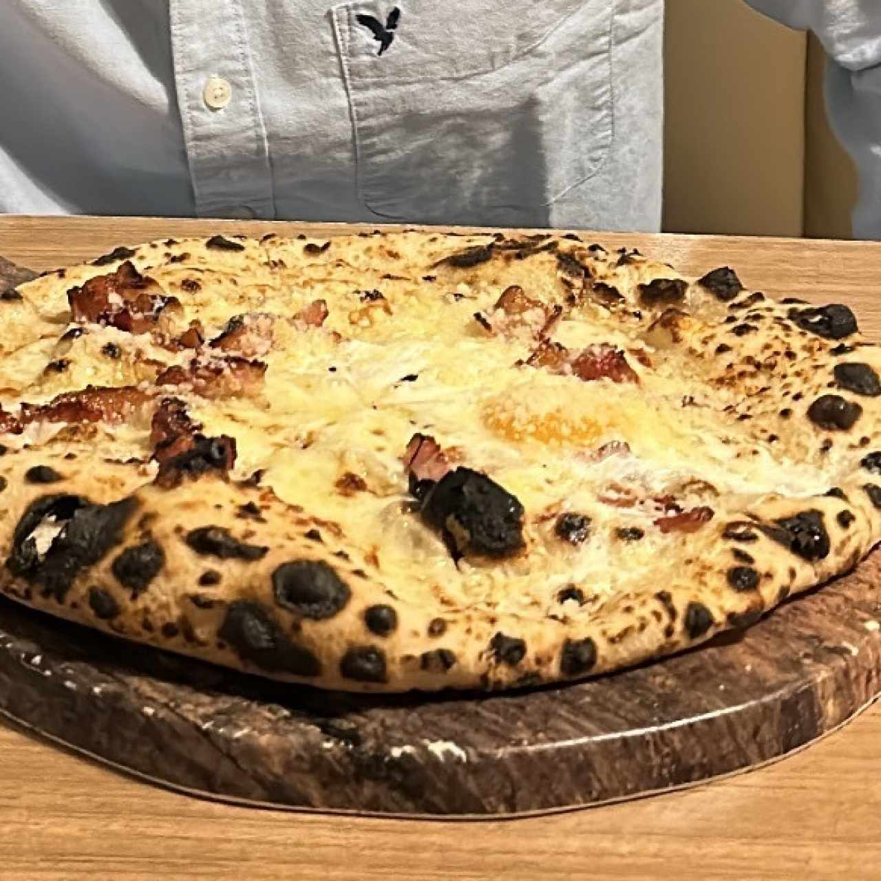 Piezas Extraordinarias - Pizza Carbonara