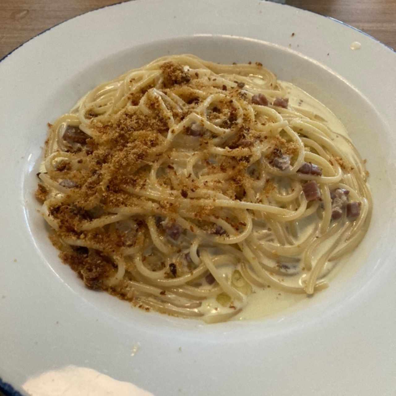 Rigatoni Ni Carbonara Ni Alfredo