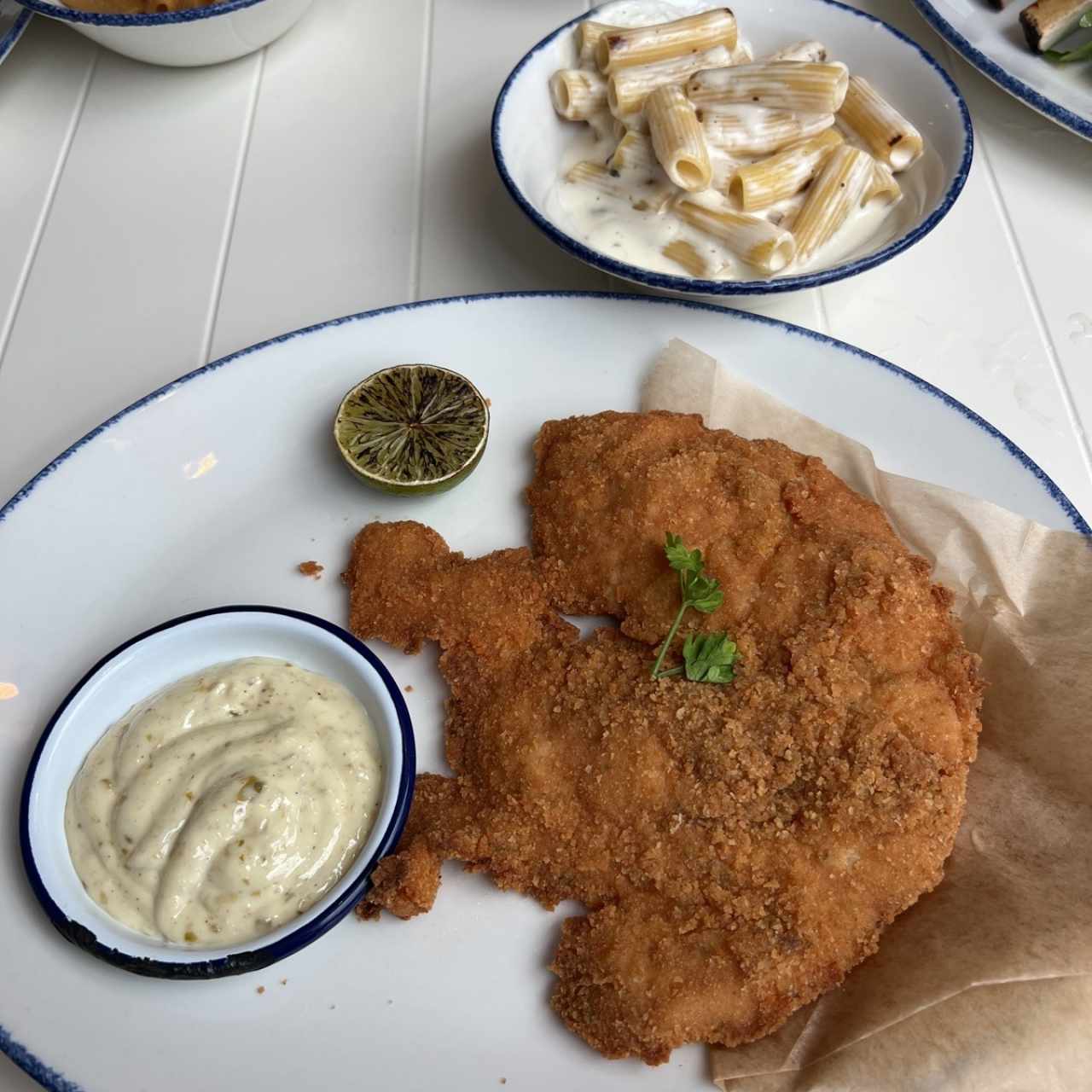 Secondi Piatti - Milanesa de pollo