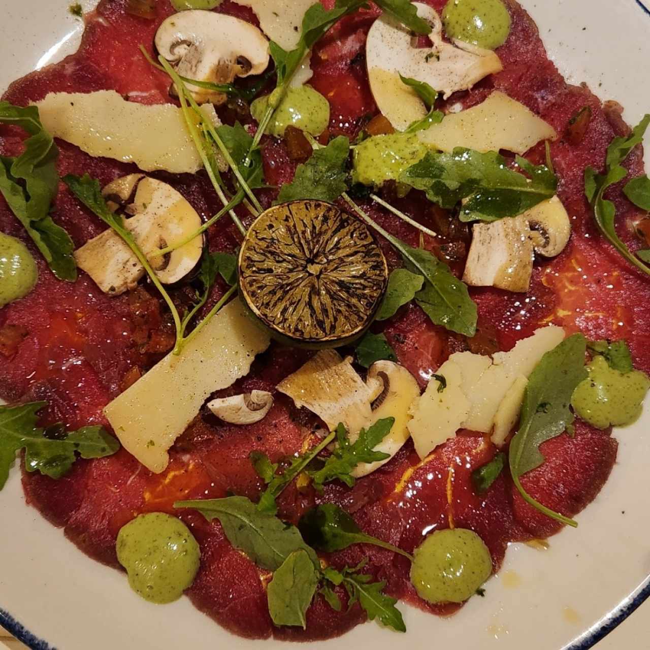 Carpaccio Di Manzo