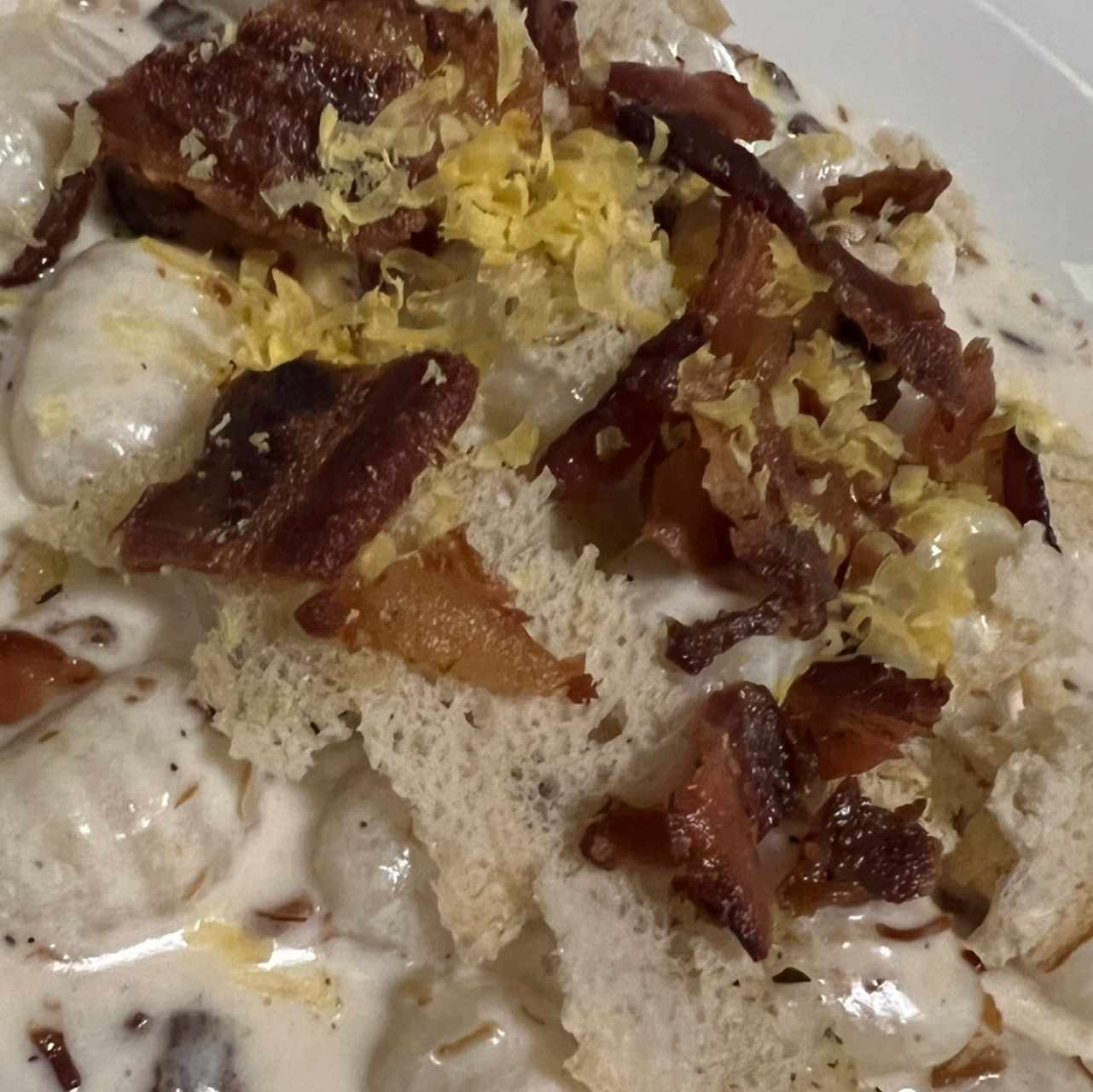 Gnocchi Carbonara