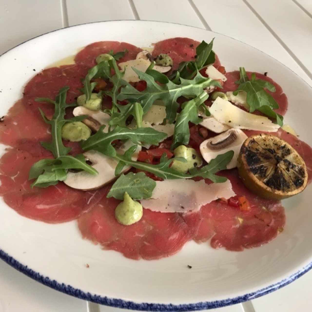 carpaccio di manzo