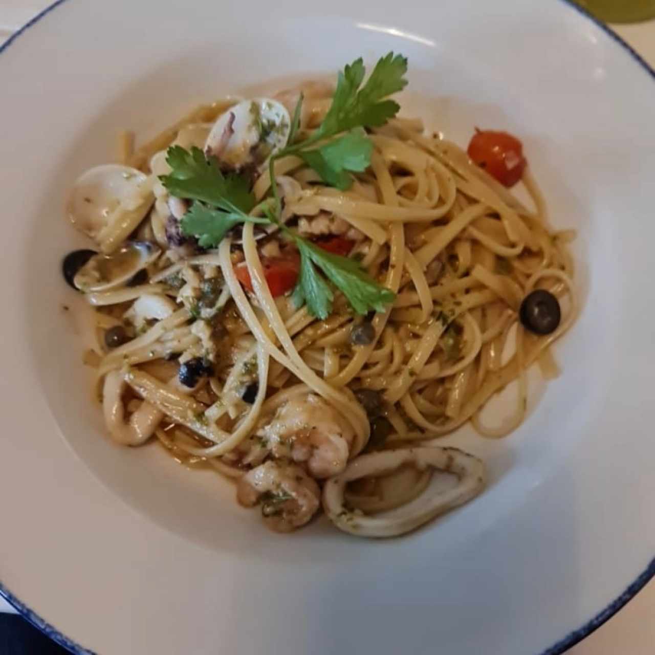 Linguini frutos del mar