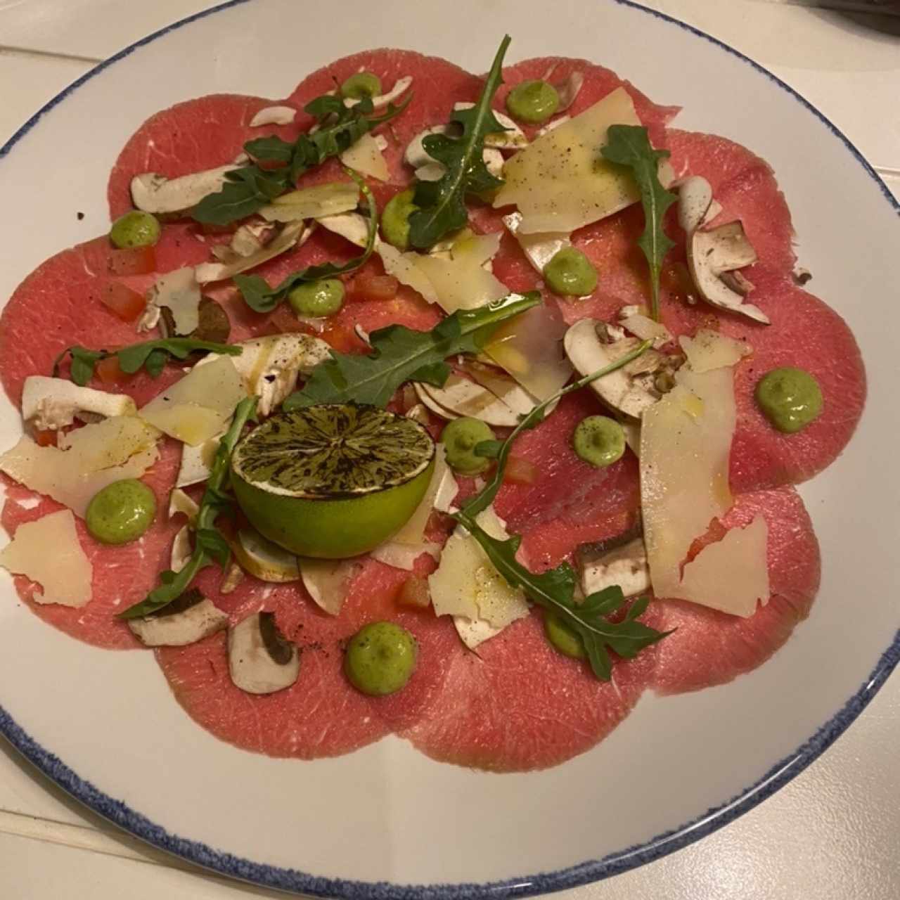 Carpaccio Di Manzo