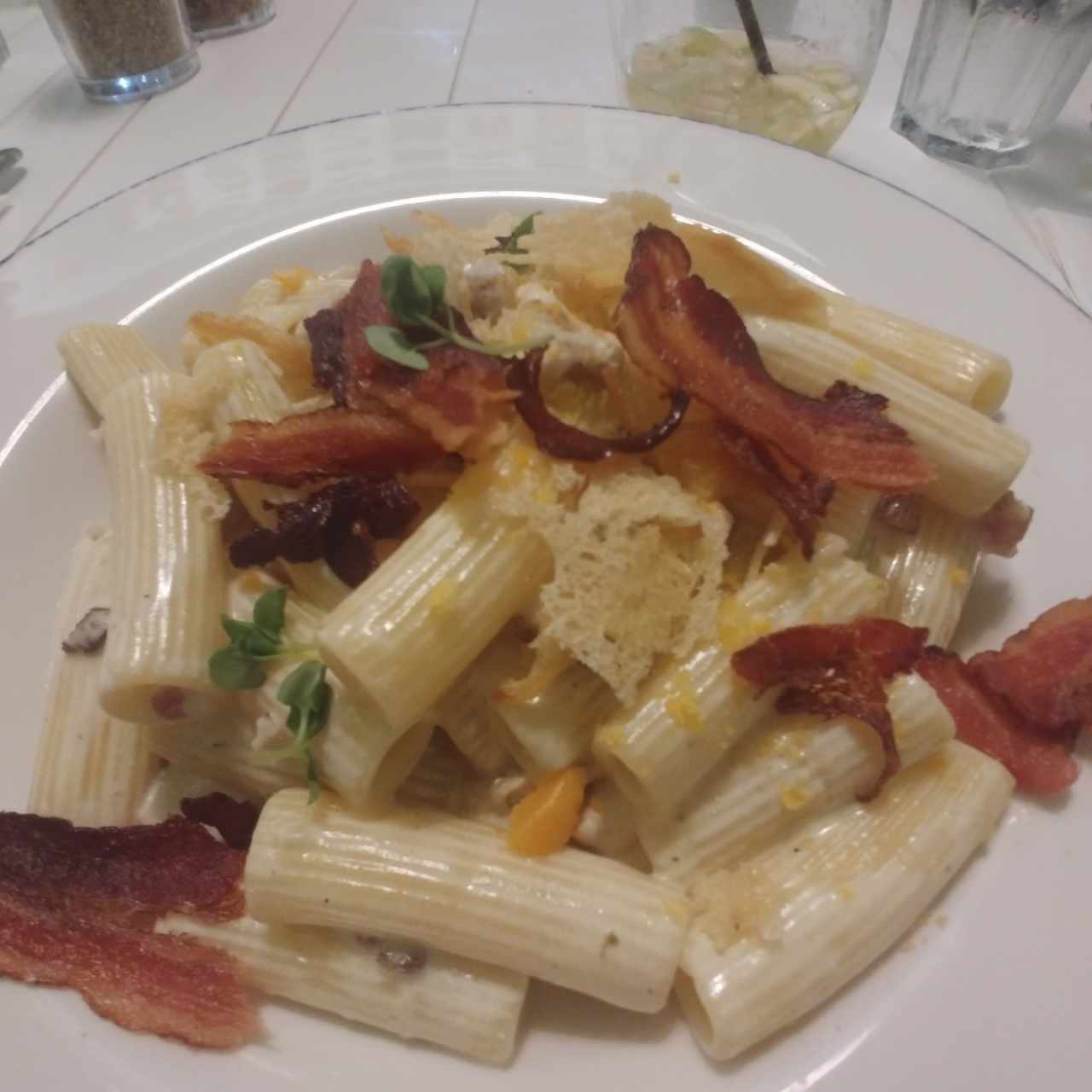 pasta a la carbonara