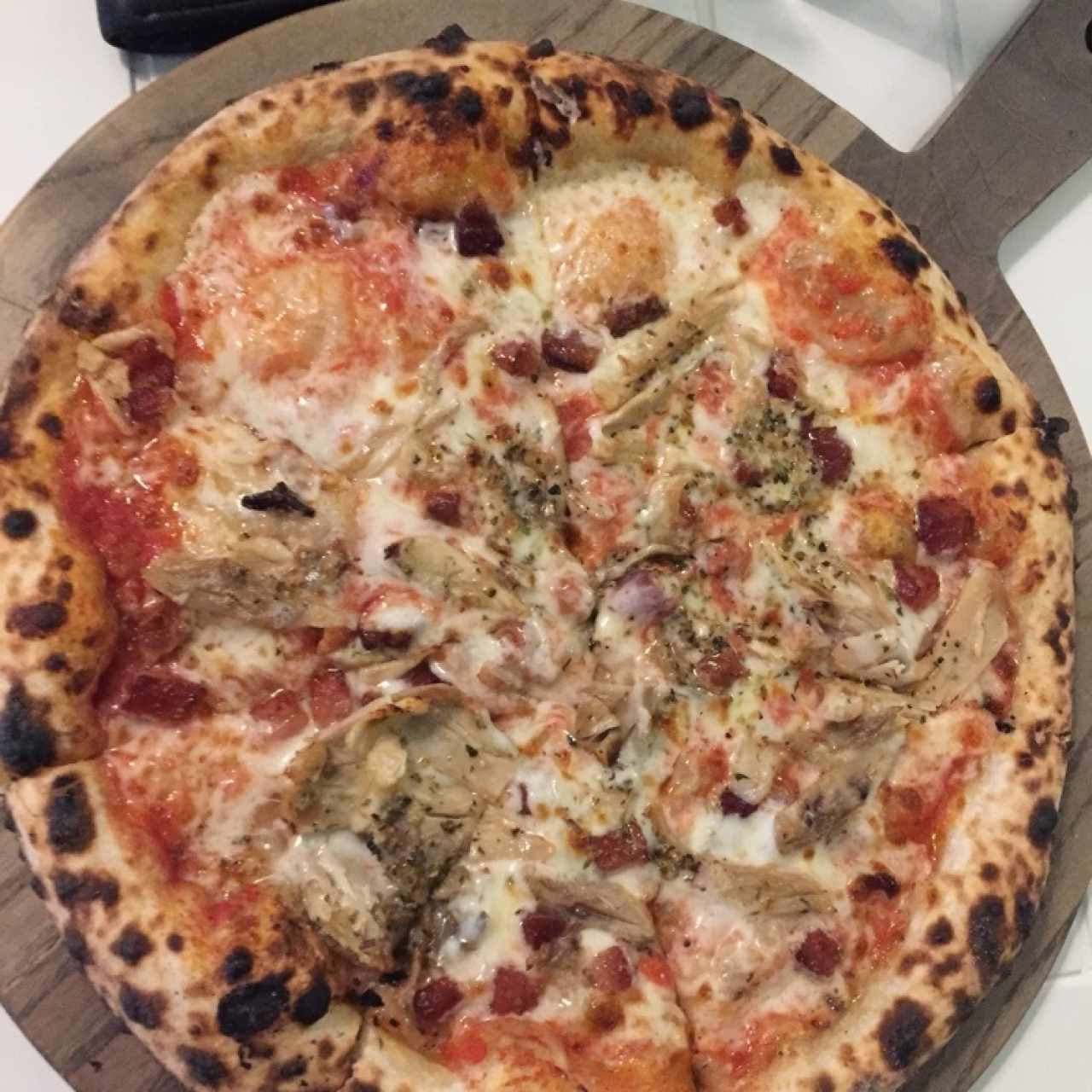 pizza de pollo