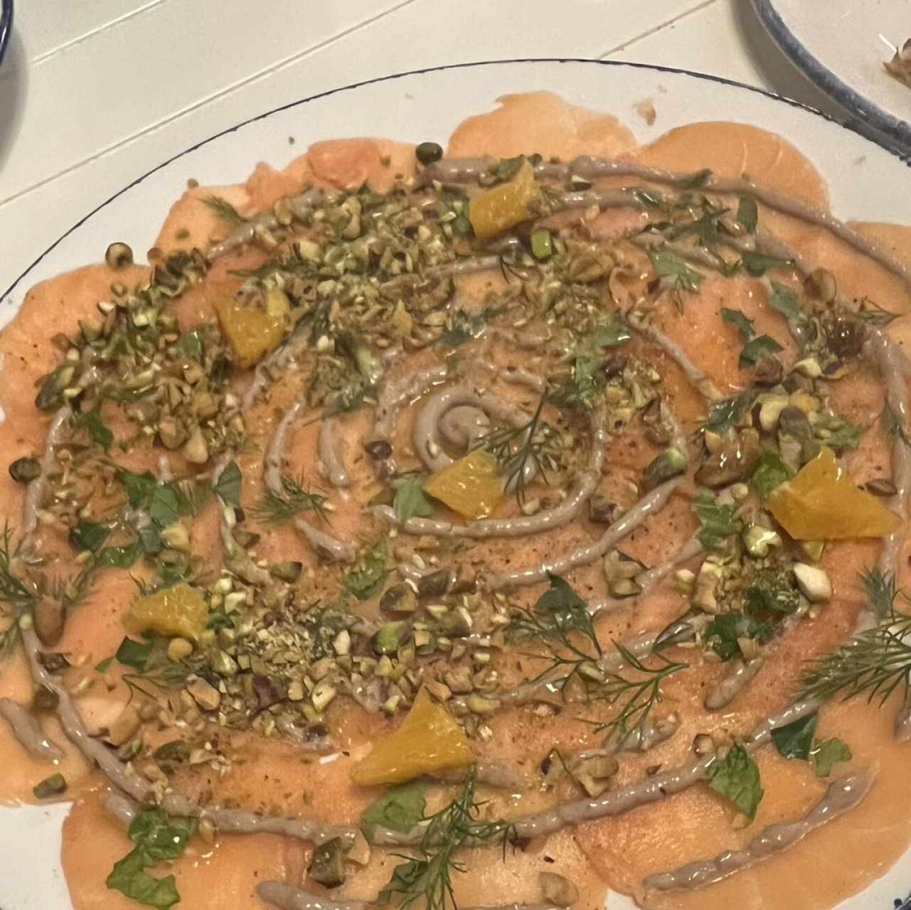 Carpaccio Di Salmone