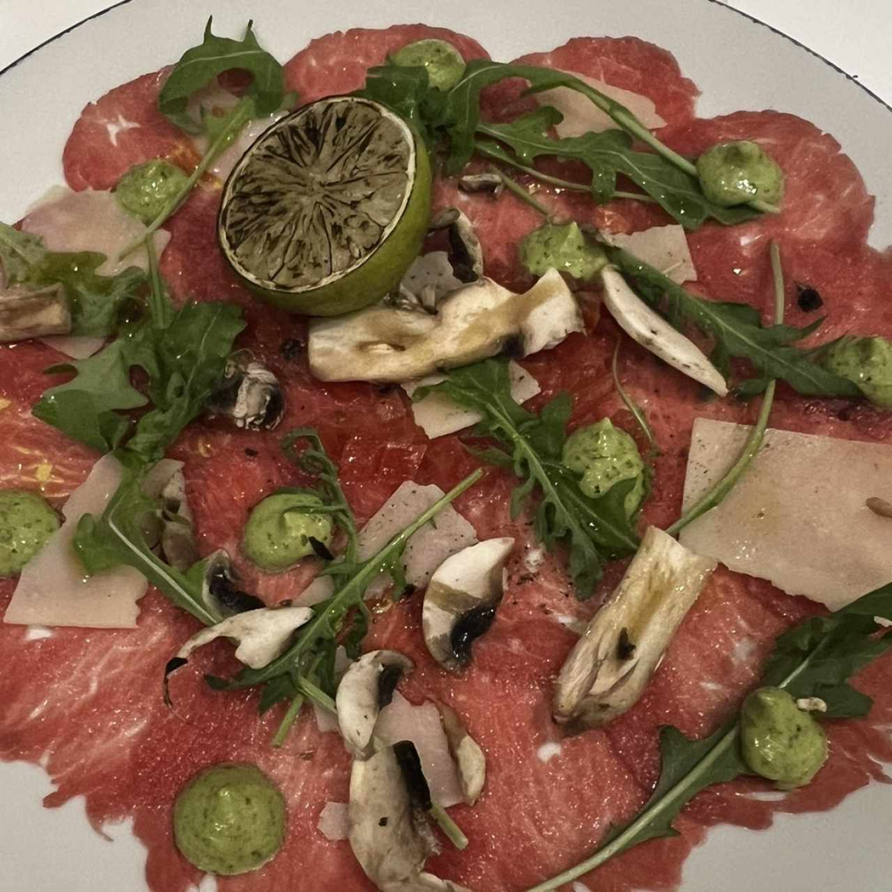 Carpaccio Di Manzo