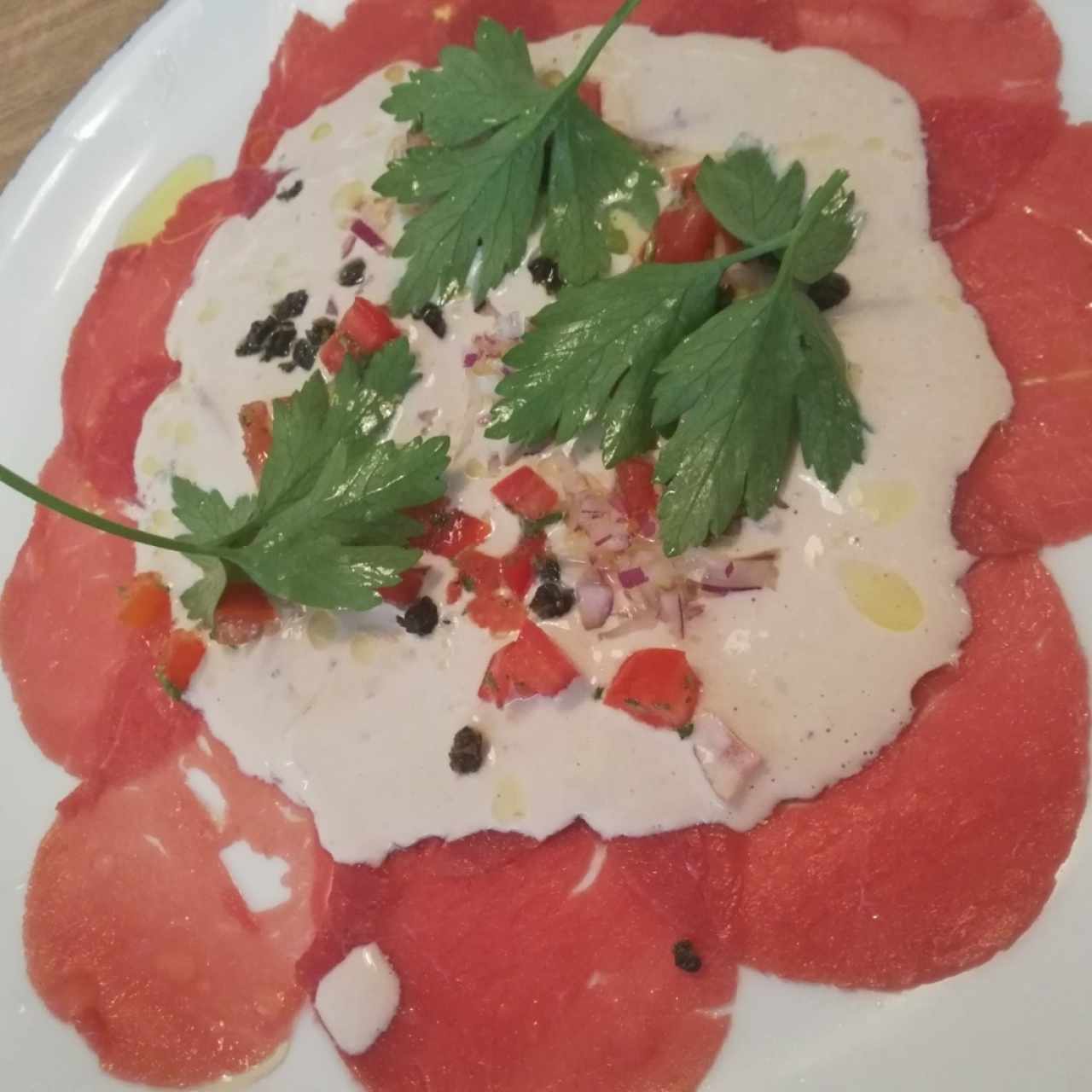 Carpaccio de Res