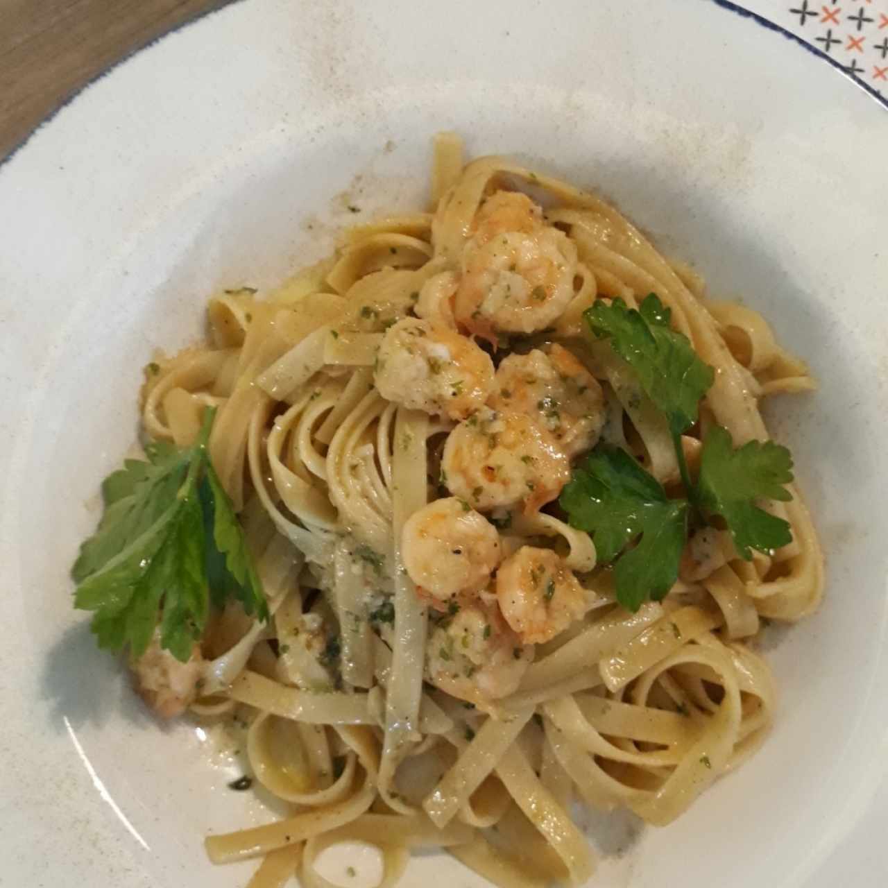 Fetuccini gamberi