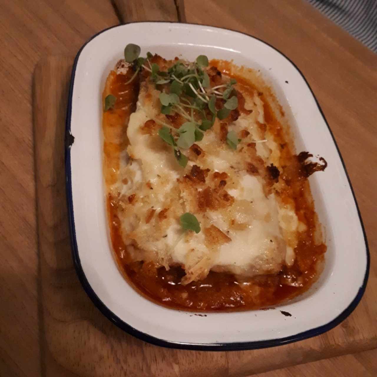 lasagna de pollo