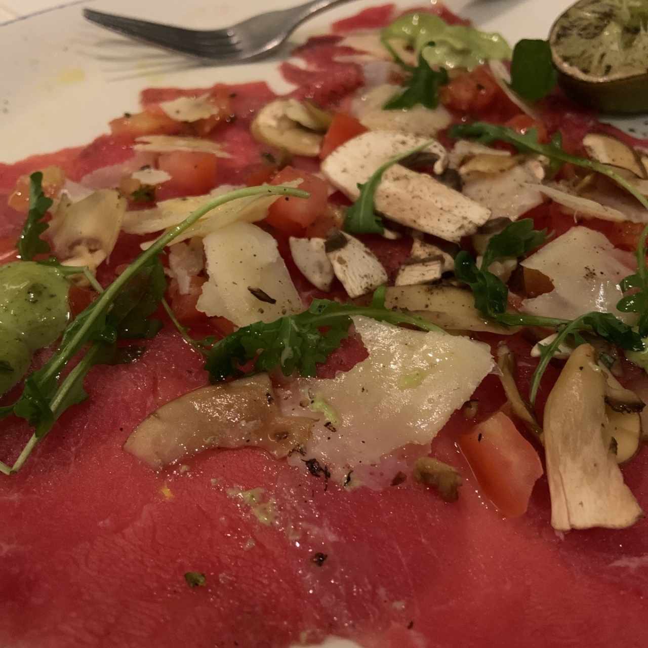 Carpaccio Di Manzo