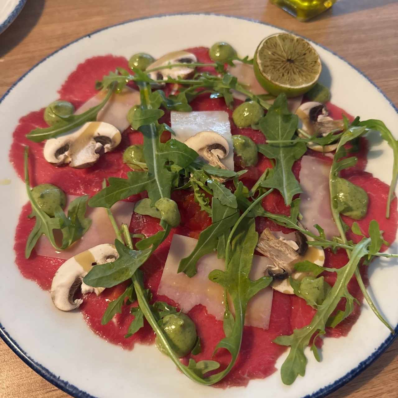 Carpaccio Di Manzo