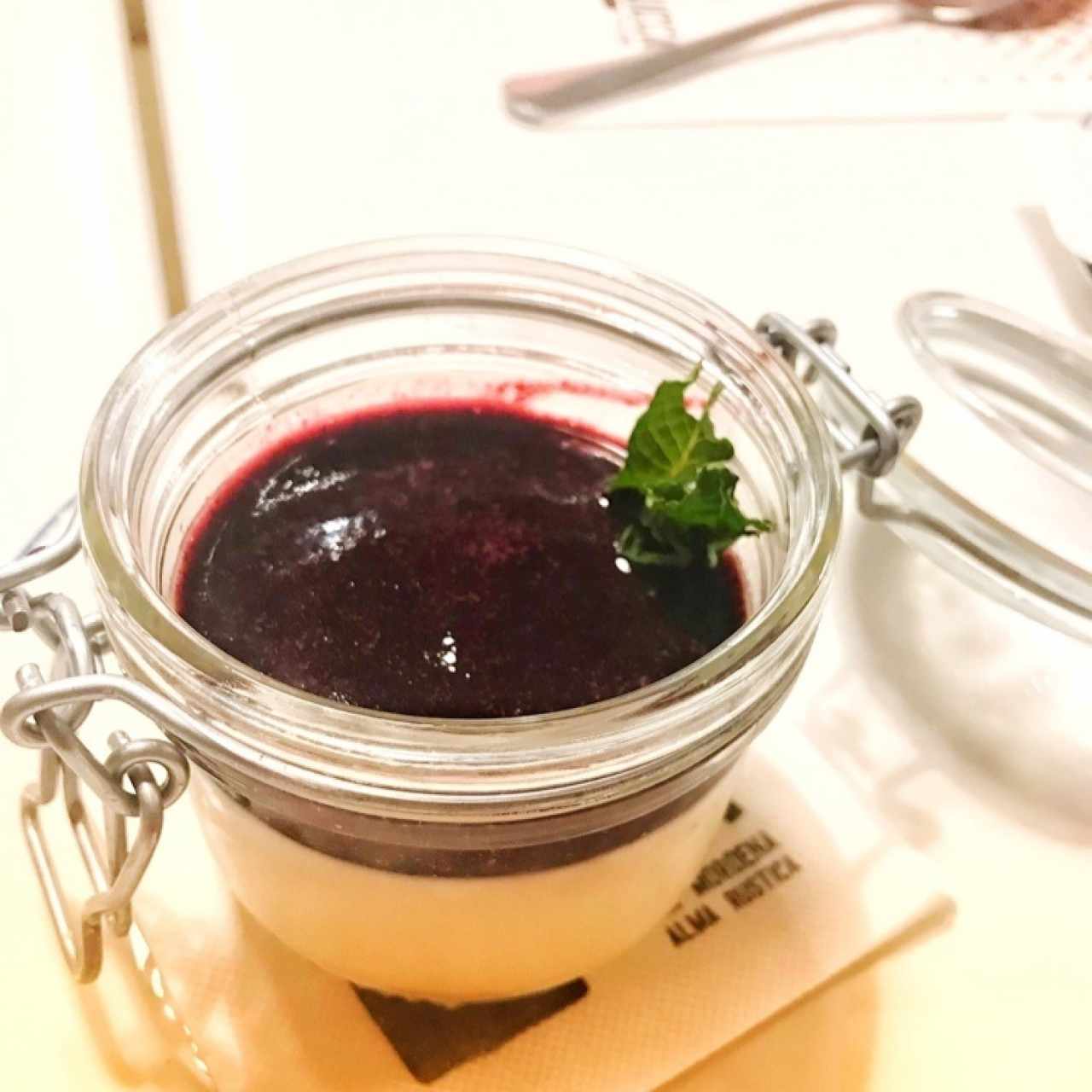 Panna Cotta frutos rojos