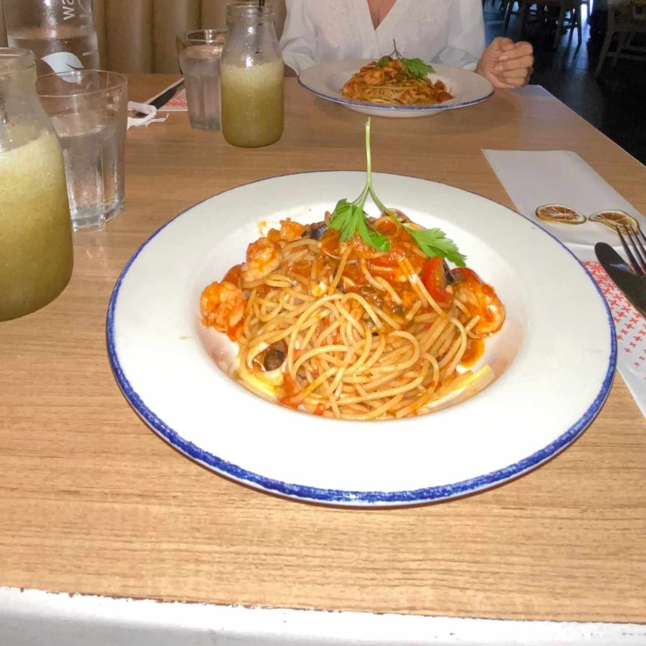 Linguini frutos del mar