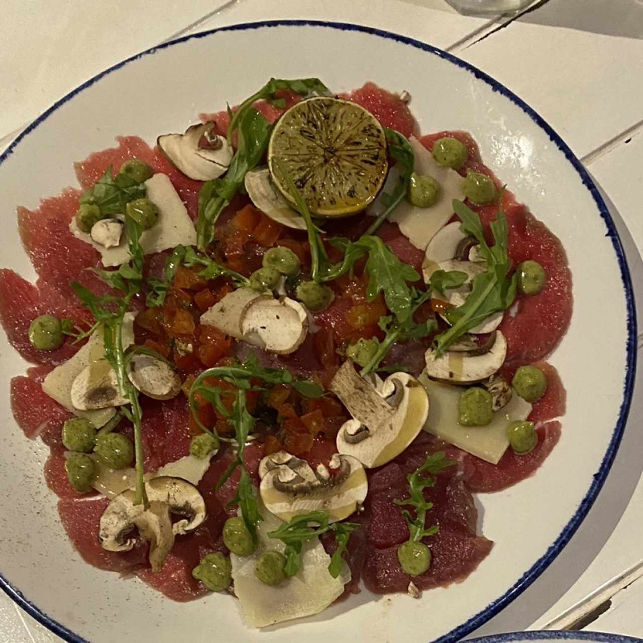 Carpaccio Di Manzo