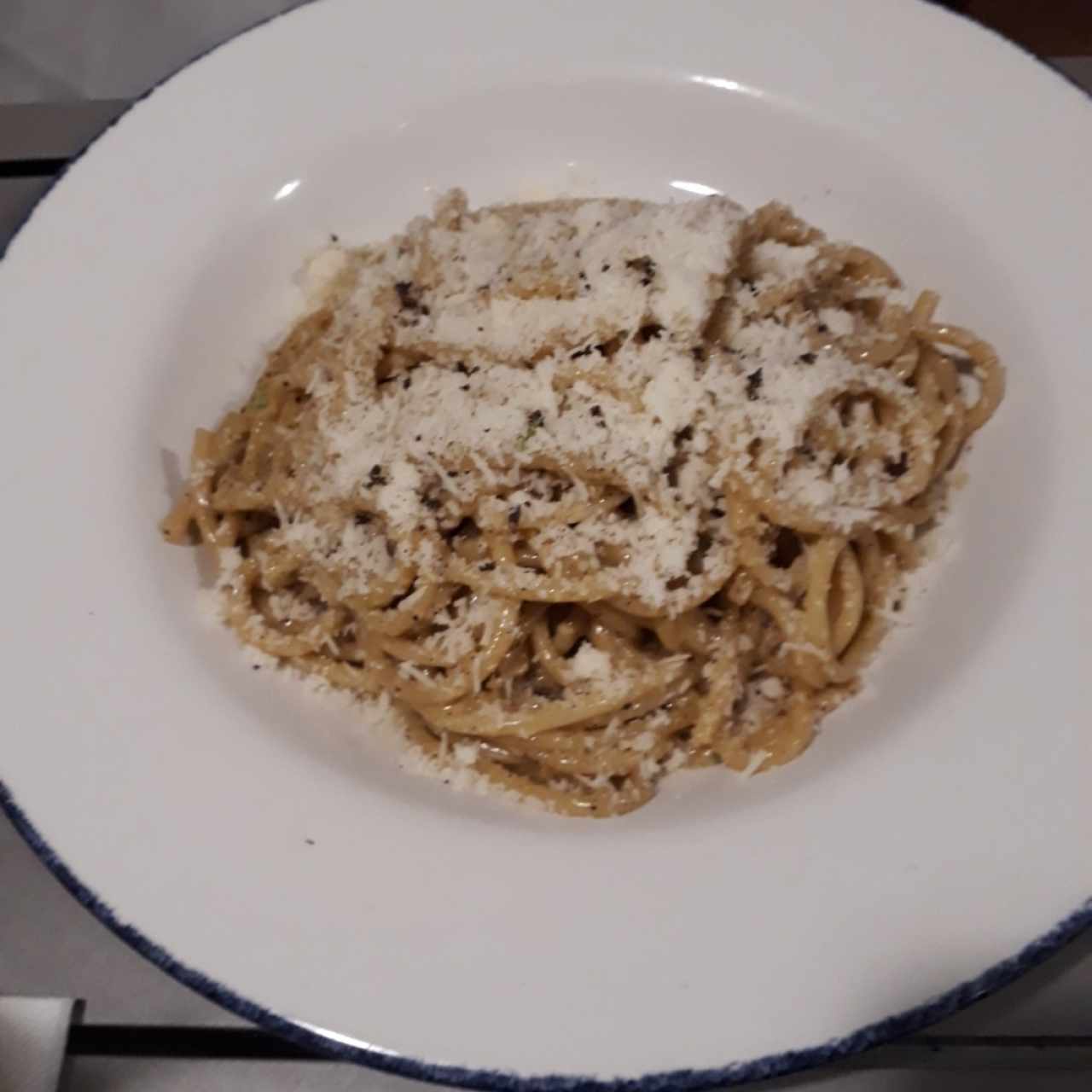 Bucatini Cacio E Pepe