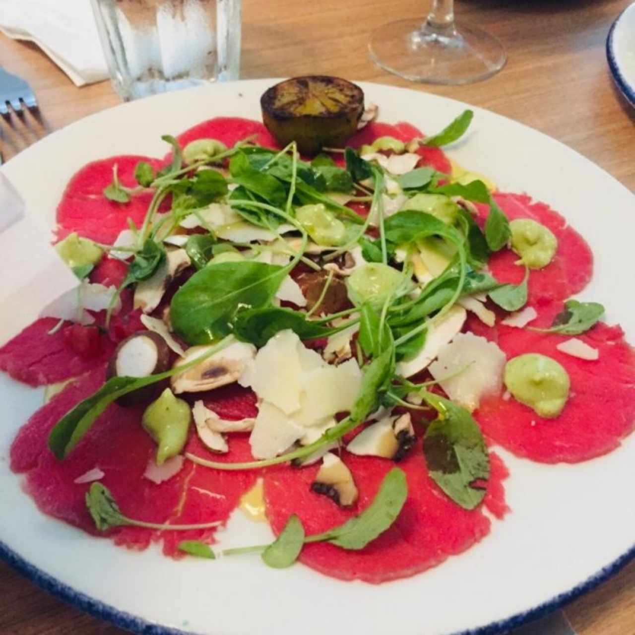 Carpaccio Di Manzo