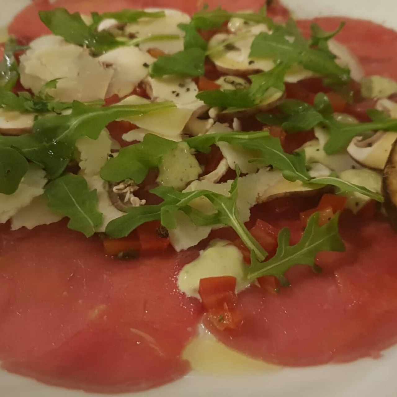 carpaccio di manzo