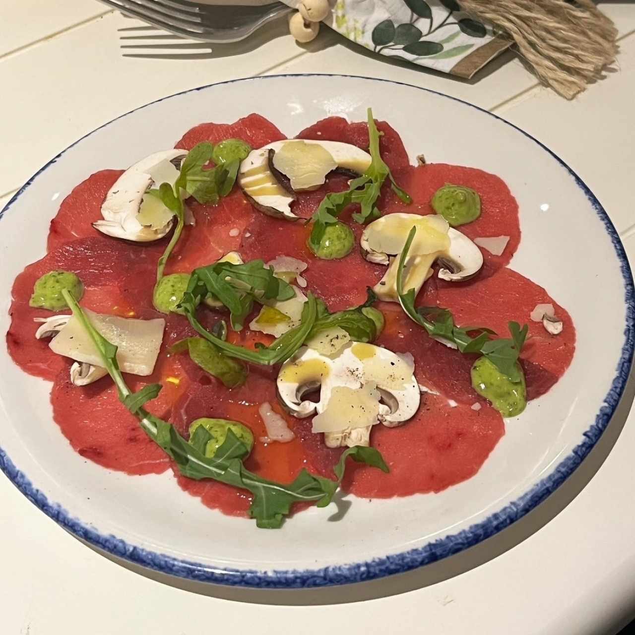 Carpaccio Di Manzo