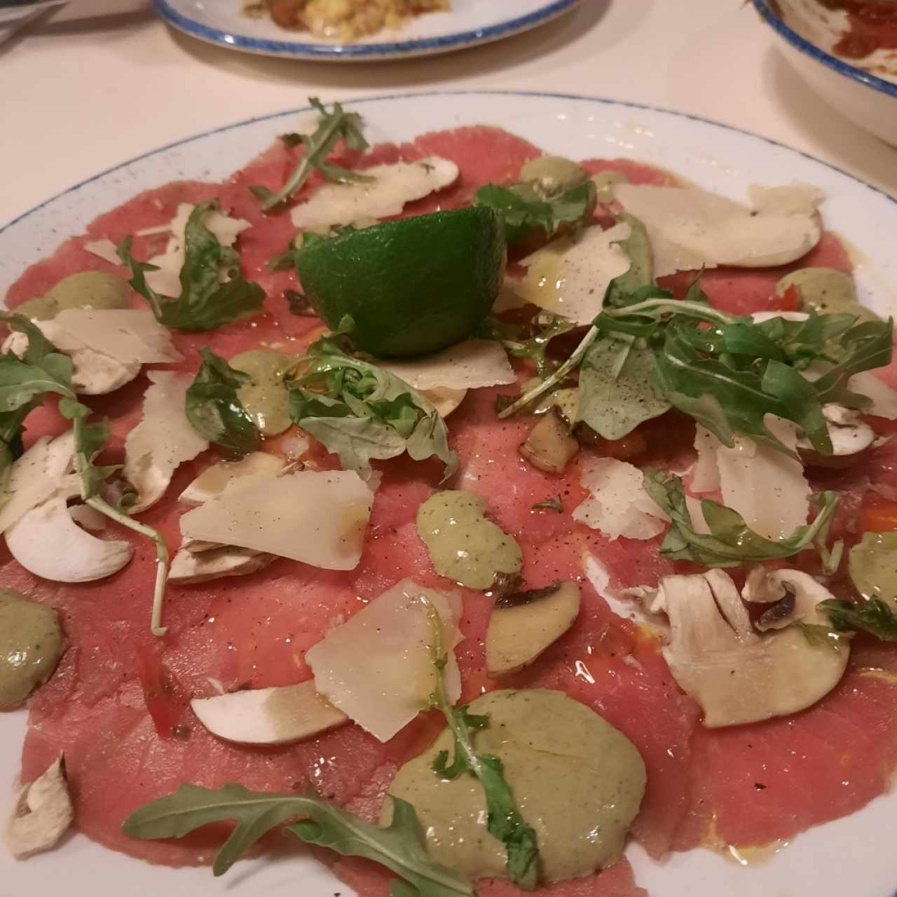 Carpaccio Di Manzo