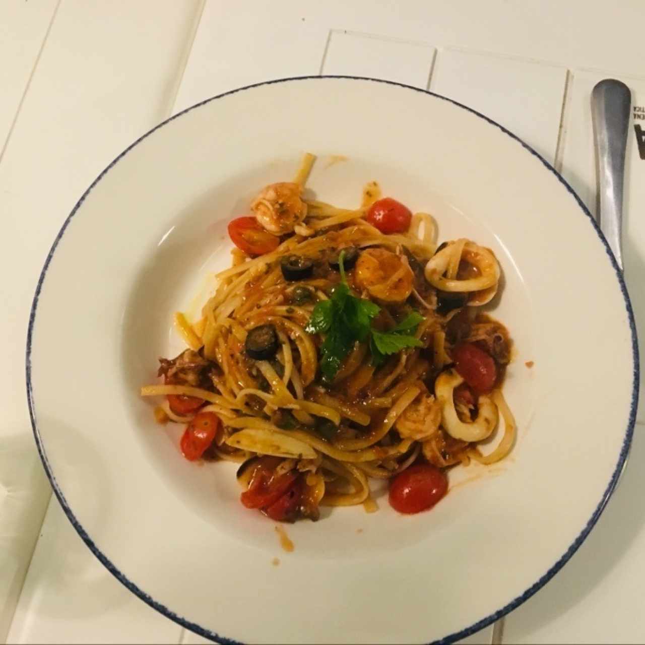 linguine frutti di mare