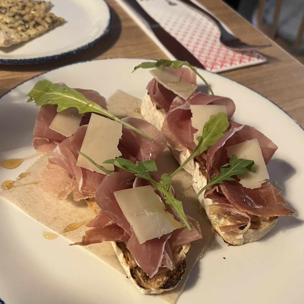 Crostini Prosciutto Di San Danielle