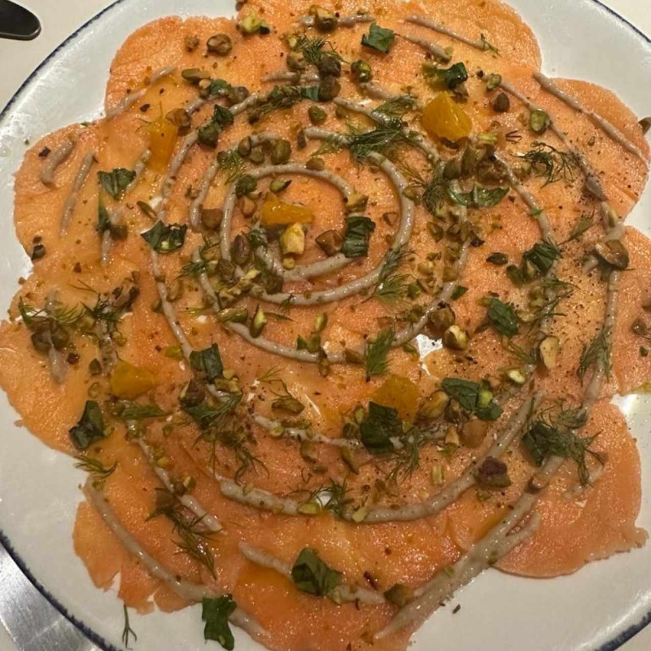 Carpaccio Di Salmone