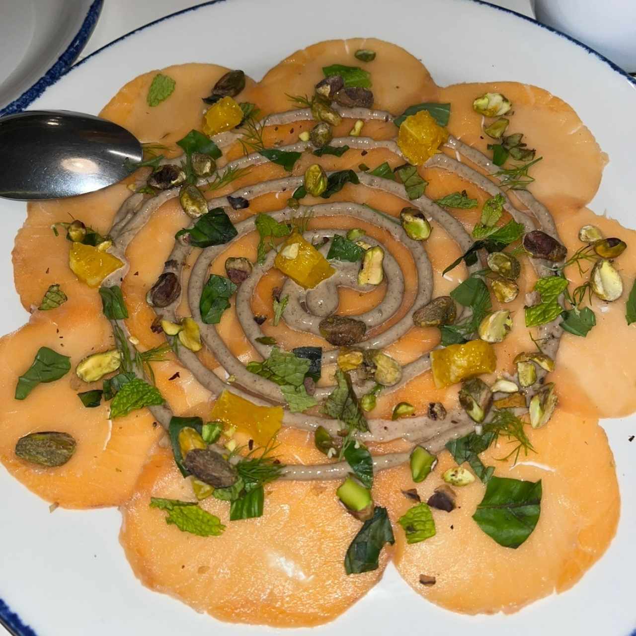 Carpaccio salmon