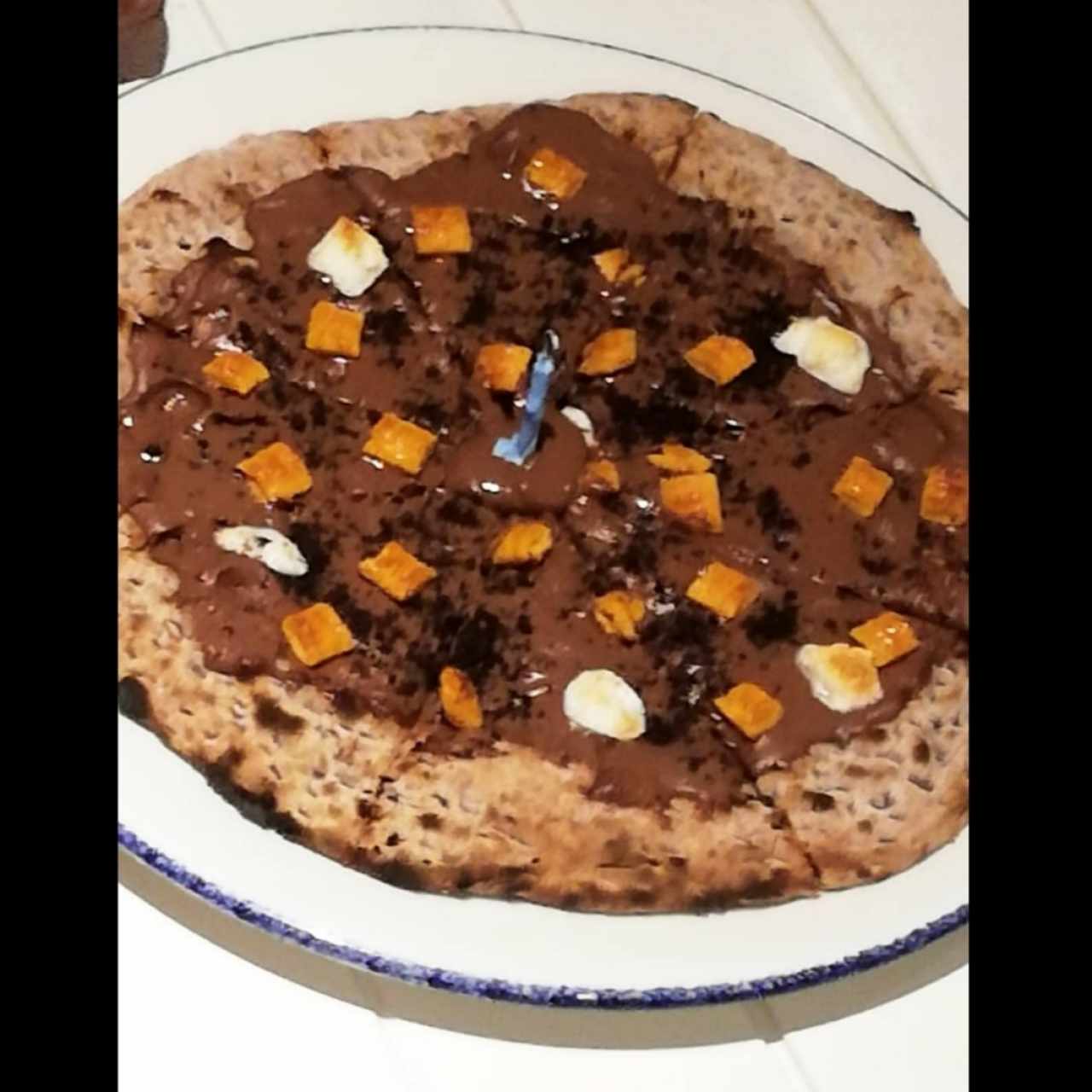 Pizza de Nutella 