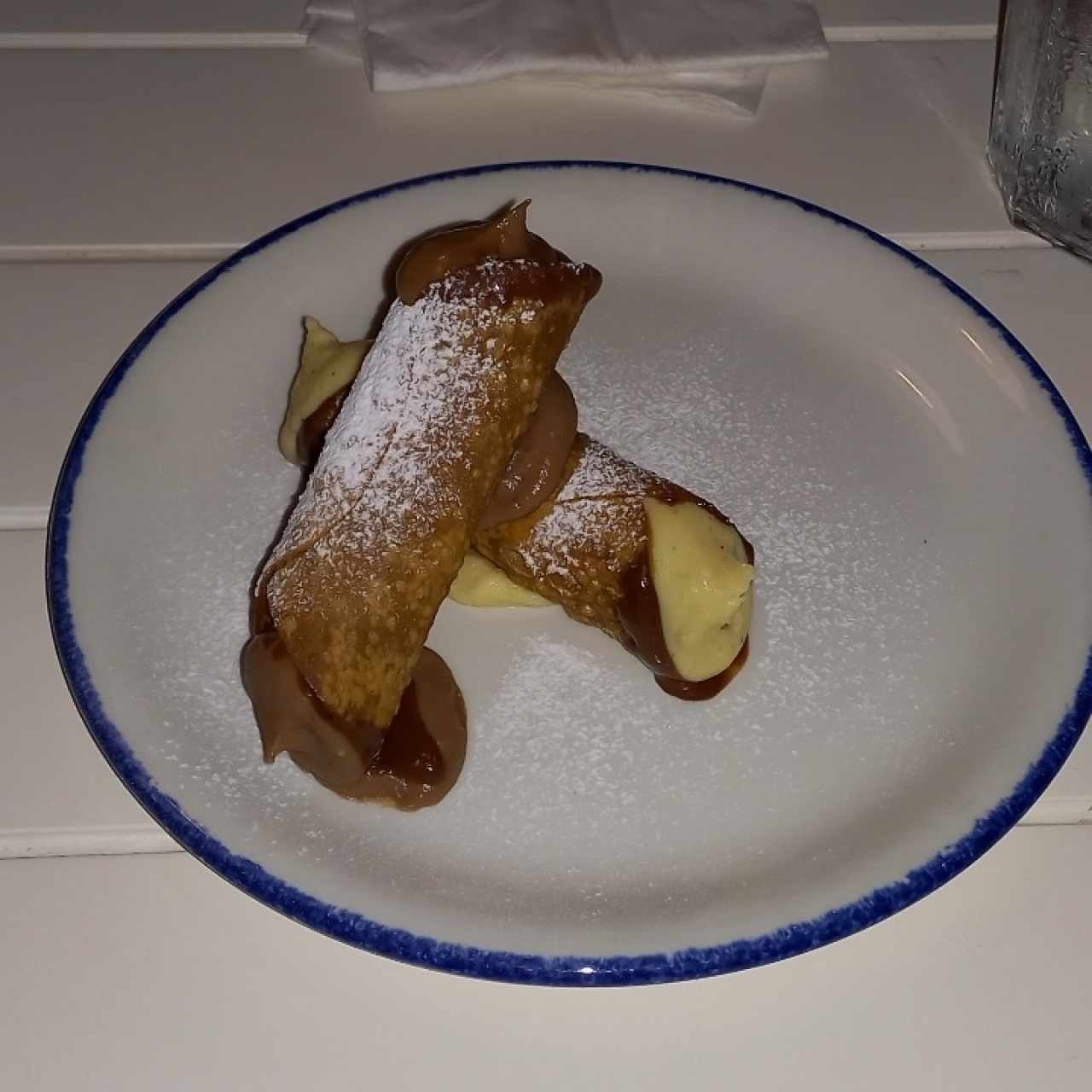 Dolci - Cannolli Nutella y Crema Pastelera