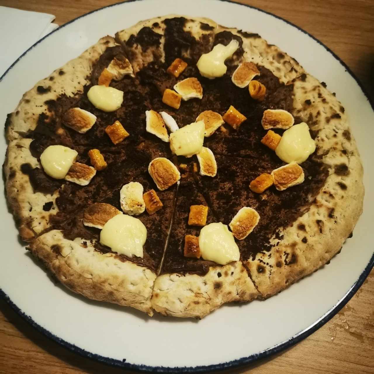 Pizza de Nutella