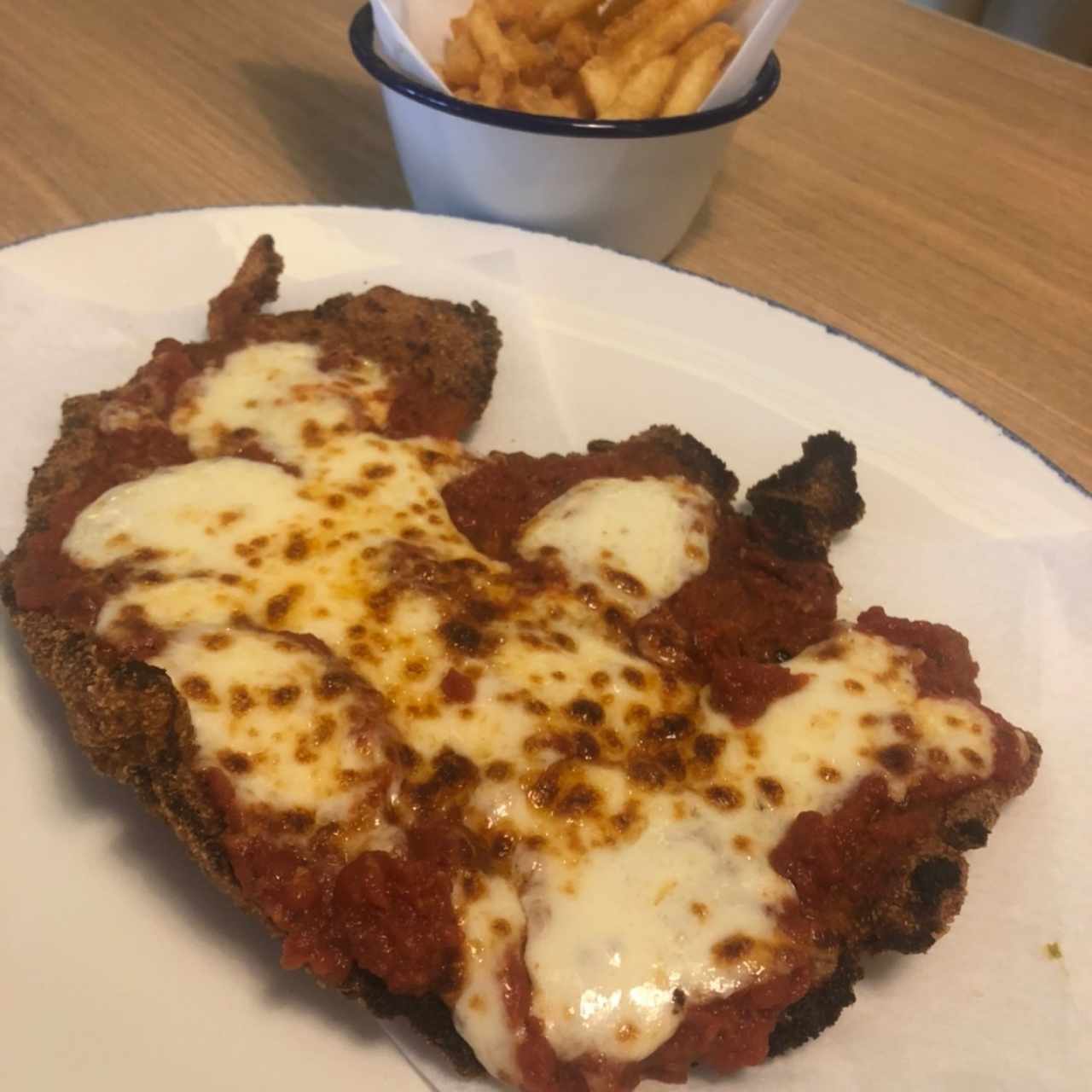 Secondi Piatti - Milanesa de pollo