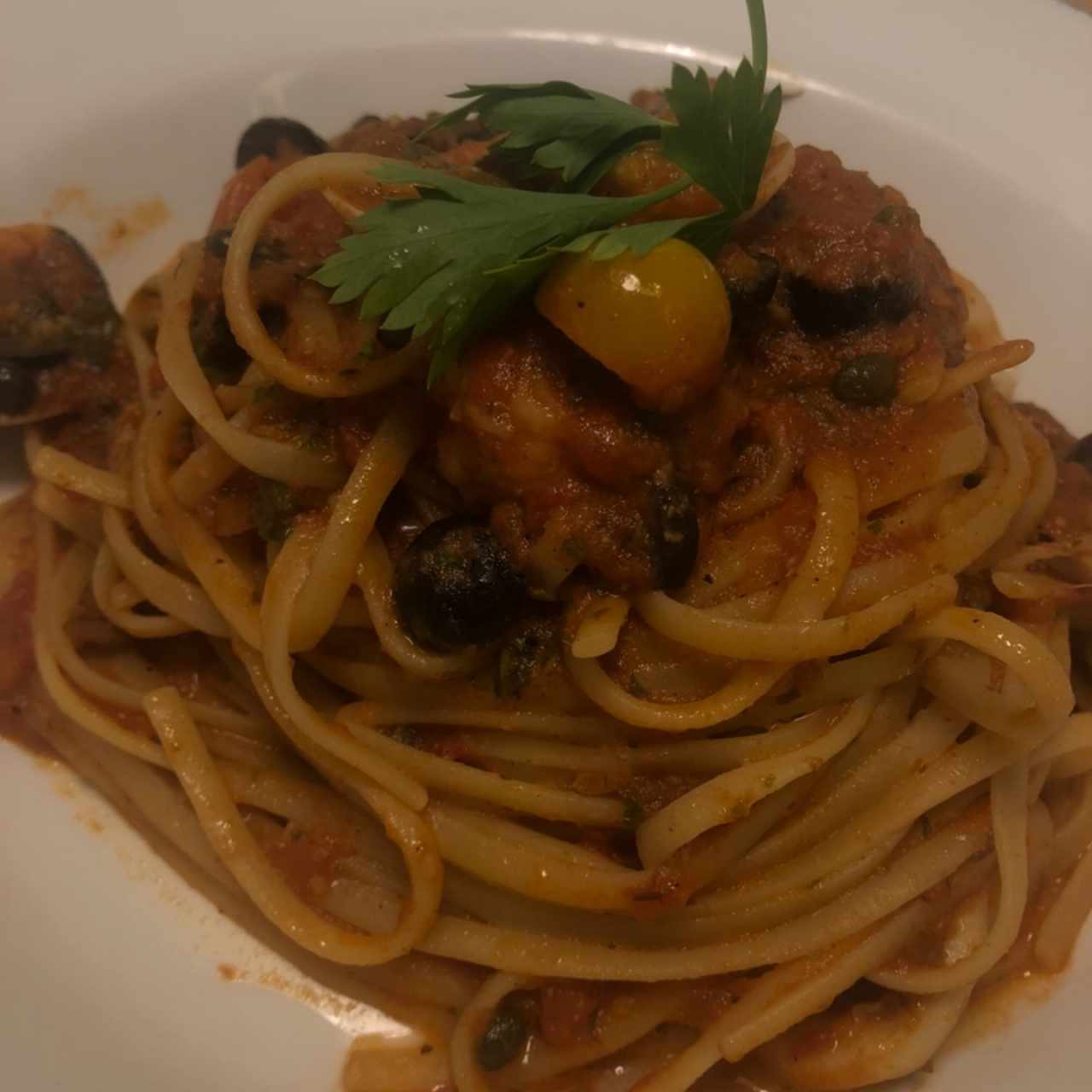 Linguini frutos del mar