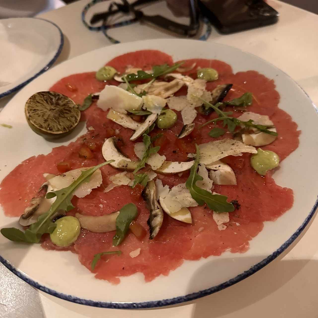 Carpaccio Di Manzo