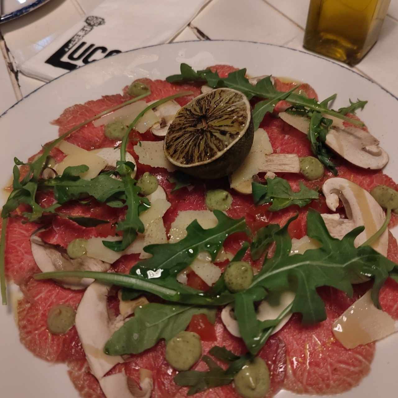 Carpaccio Di Manzo