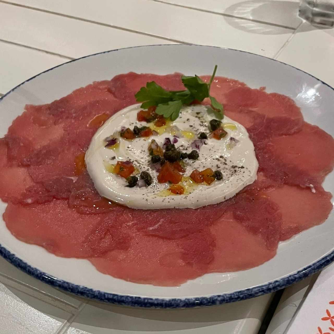 Carpaccio Vitello Tonnato