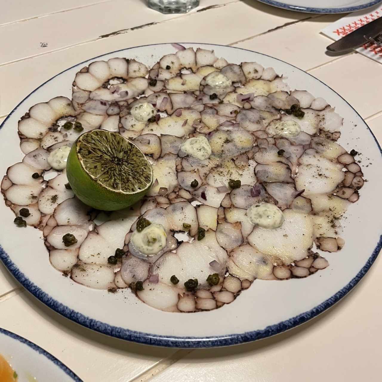 Carpaccio Di Polpo