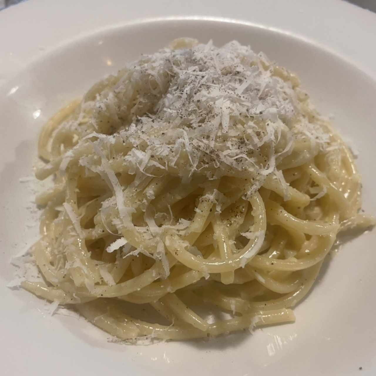 Bucatini Cacio E Pepe