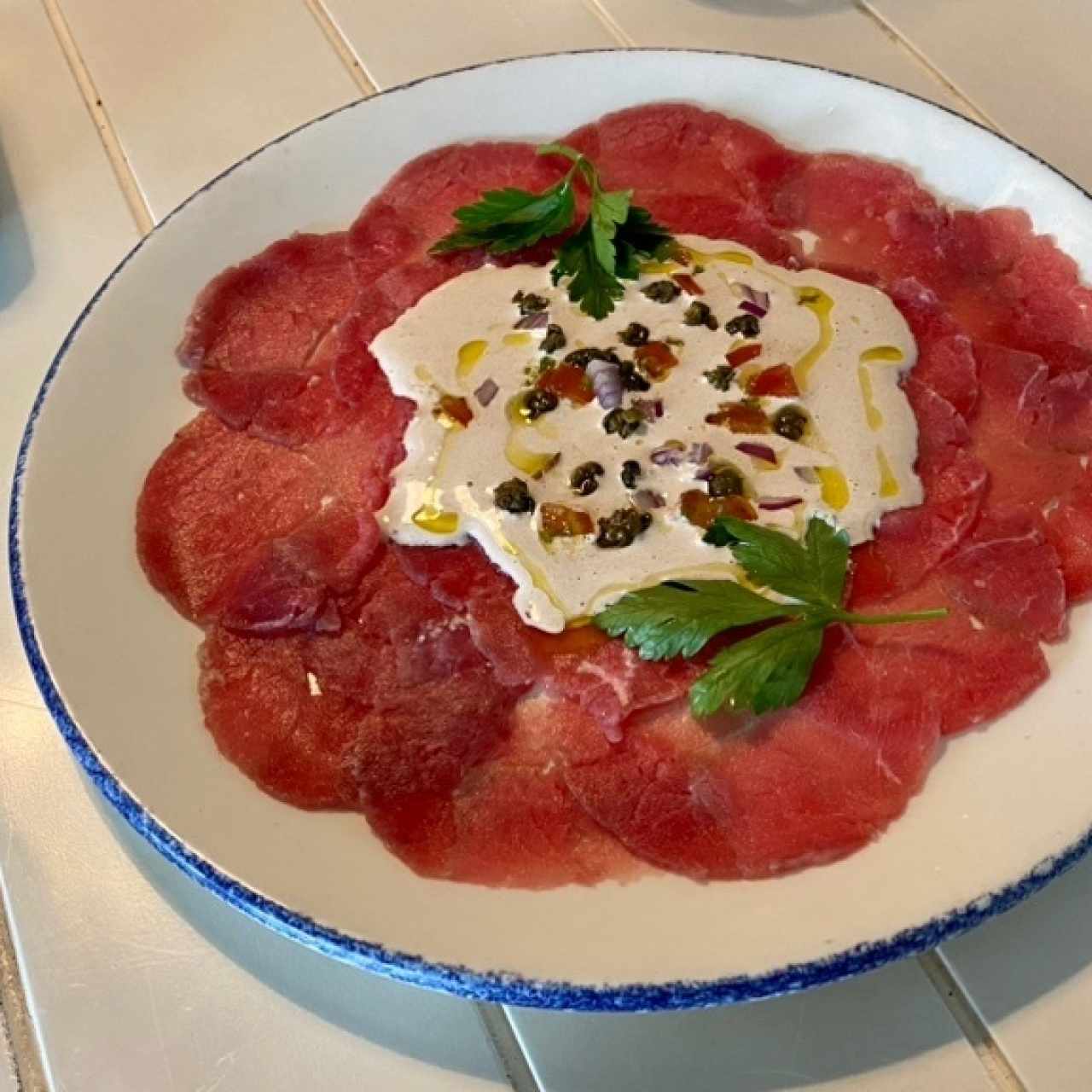 Carpaccio Vitello Tonnato