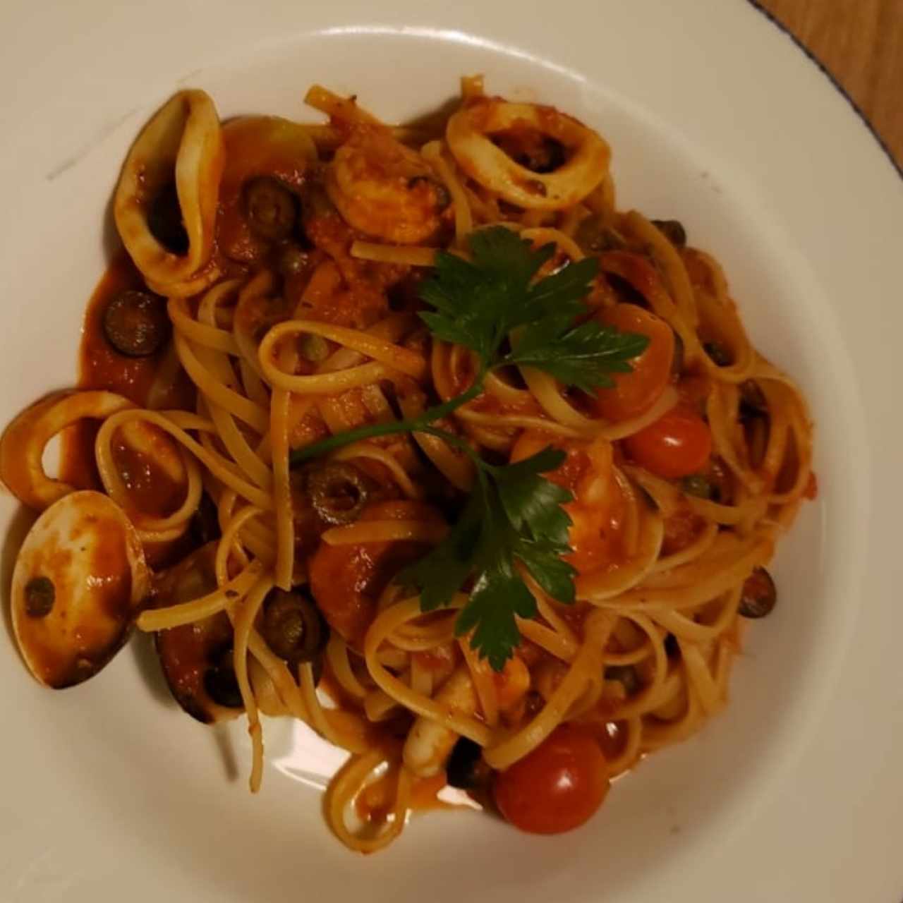 linguine frutti de mare 