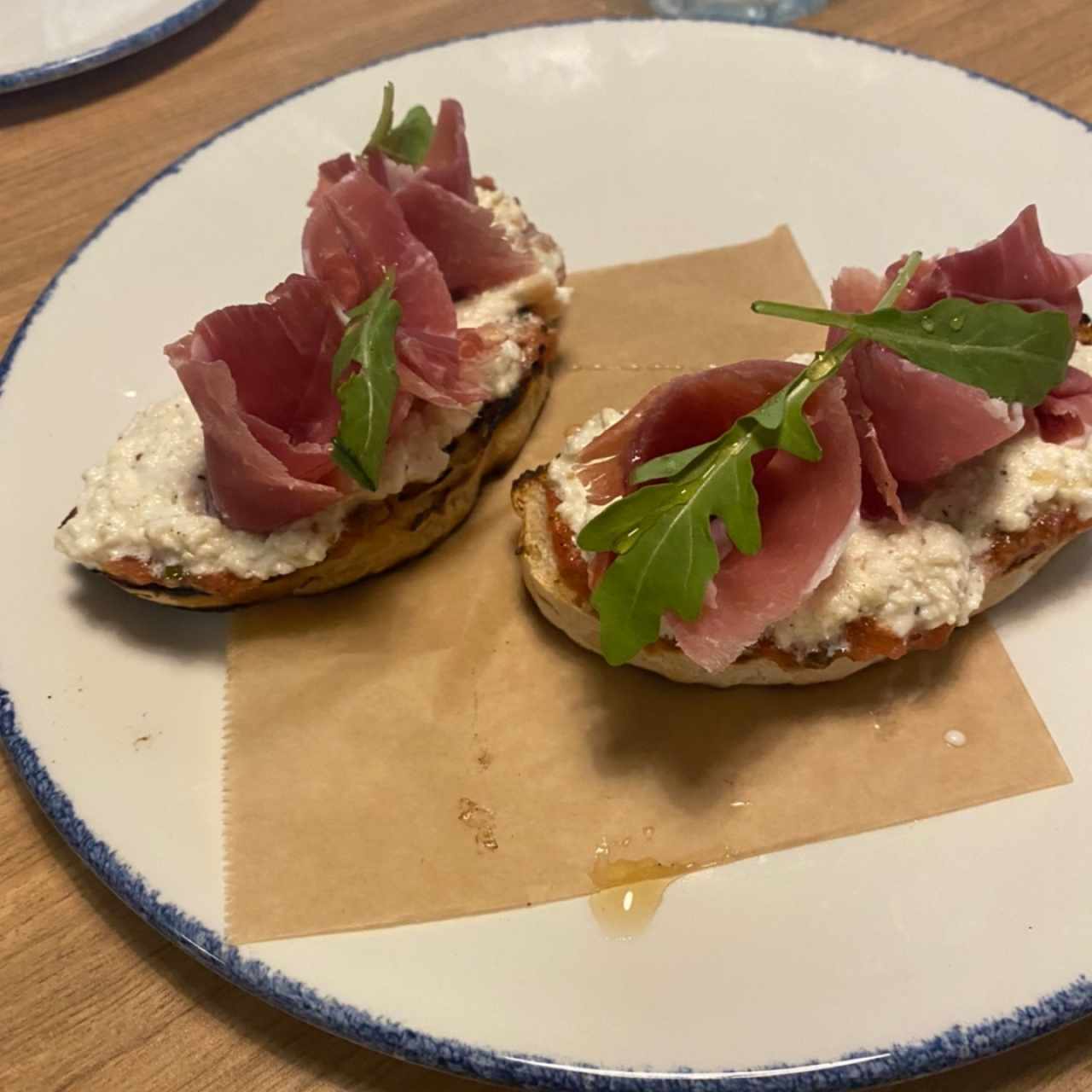 Crostini Prosciutto Di San Danielle