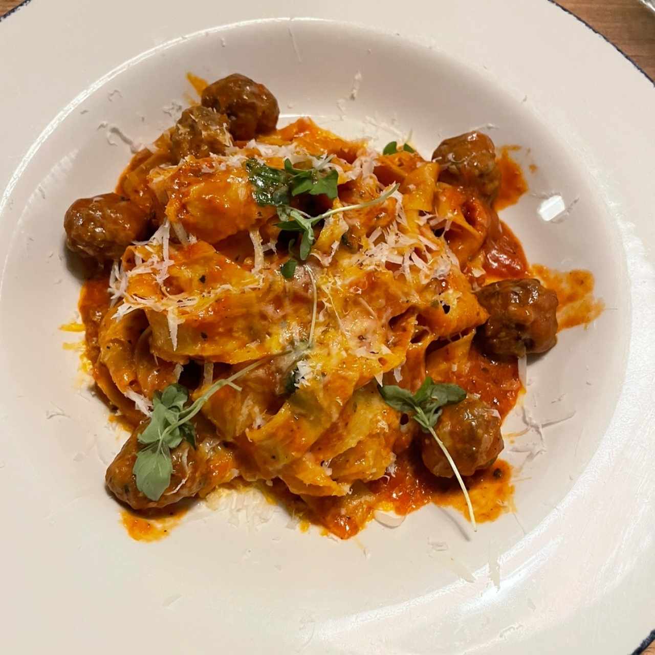 Pastas - Tagliatelle & Polpette