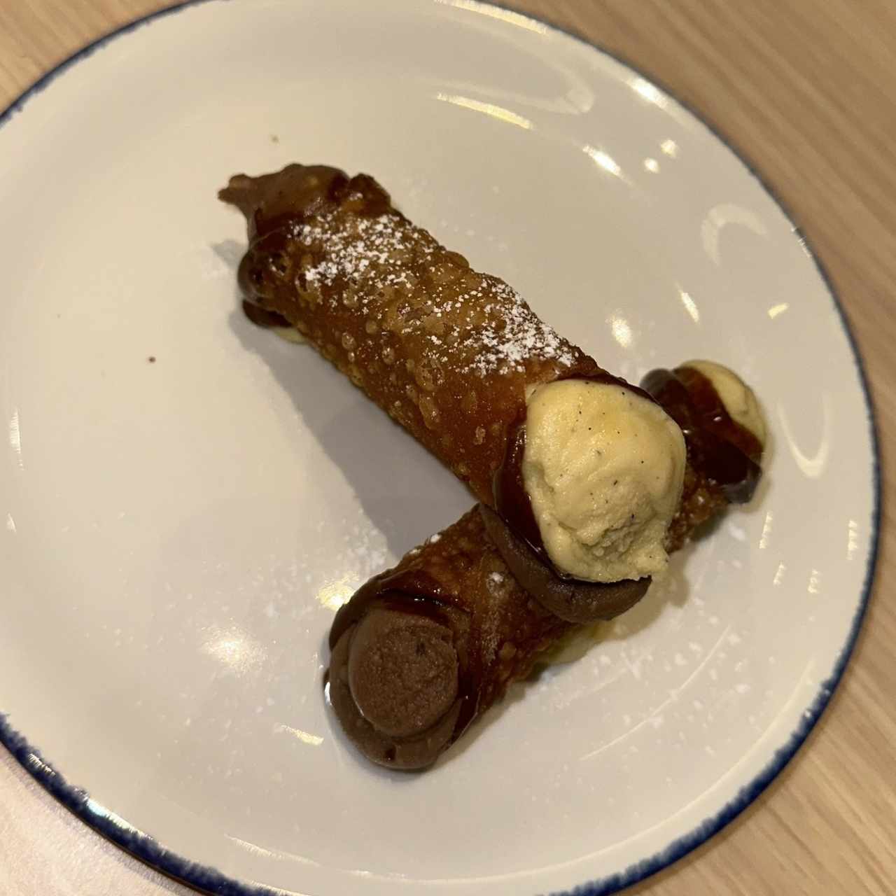 Canoli de nutella