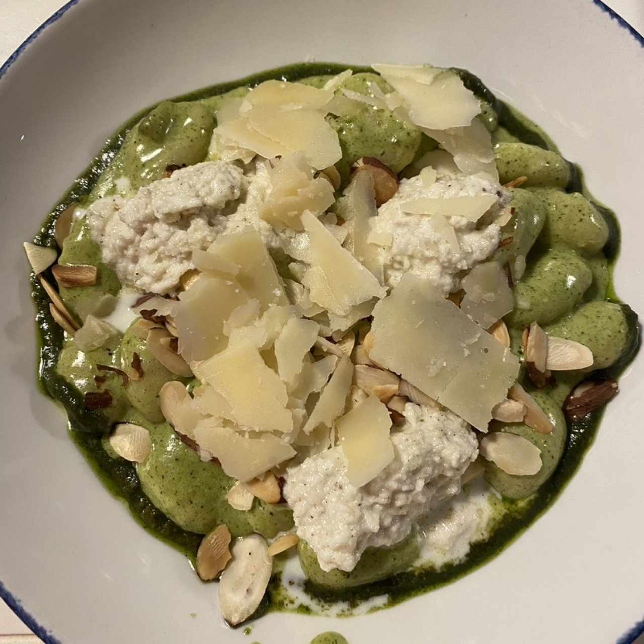 Gnocchi Al Pesto Rustico