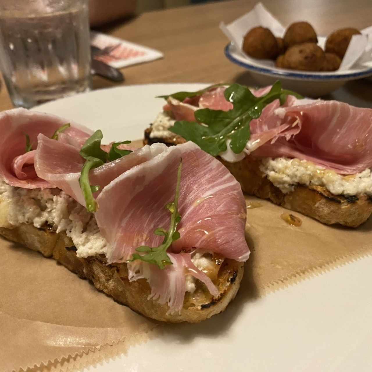 Crostini Prosciutto Di San Danielle