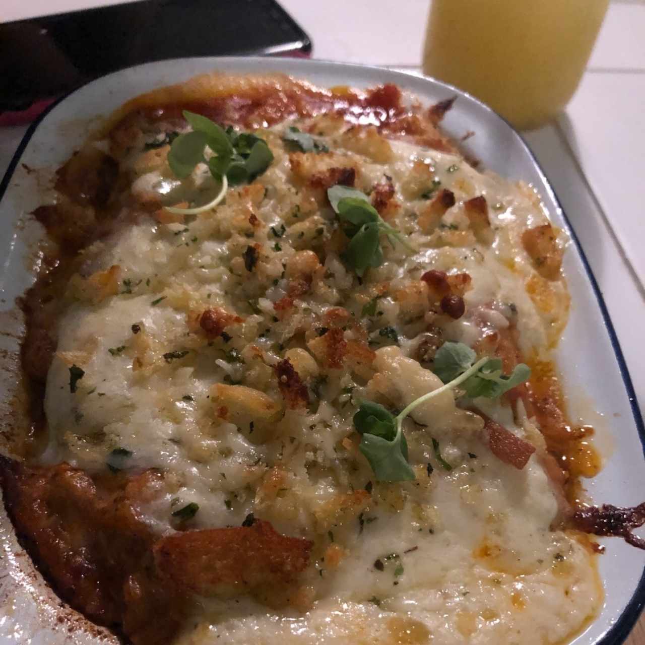 Lasagna de Pollo 